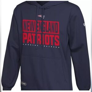 NFL New Era New England Patriots Hoodie Mens Combine Offside Hoodie